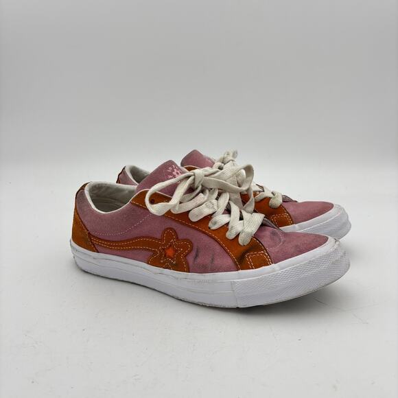 Converse Golf Le Fleur x One Star Ox Candy Pink Shoes Sneakers Women's 8.5 - Picture 1 of 15
